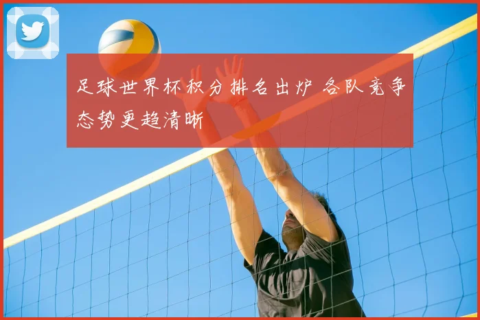 足球世界杯积分排名出炉 各队竞争态势更趋清晰