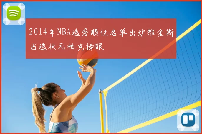 2014年NBA选秀顺位名单出炉维金斯当选状元帕克榜眼