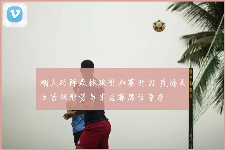 湖人对阵森林狼附加赛开打 直播关注晋级形势与季后赛席位争夺