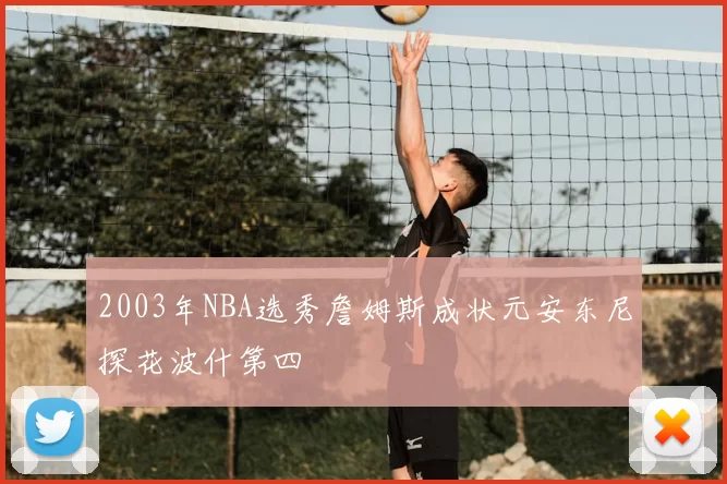 2003年NBA选秀詹姆斯成状元安东尼探花波什第四