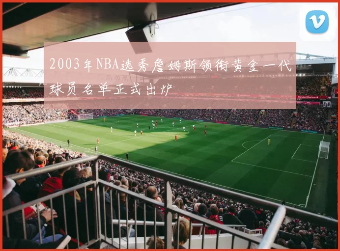 2003年NBA选秀詹姆斯领衔黄金一代球员名单正式出炉